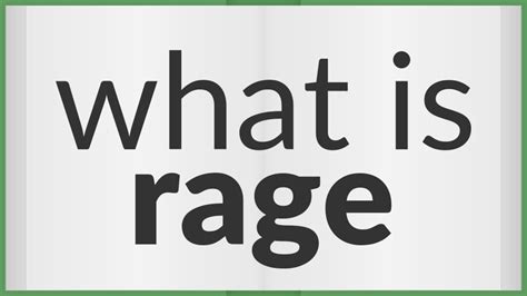 rage tagalog|RAGE Meaning in English .